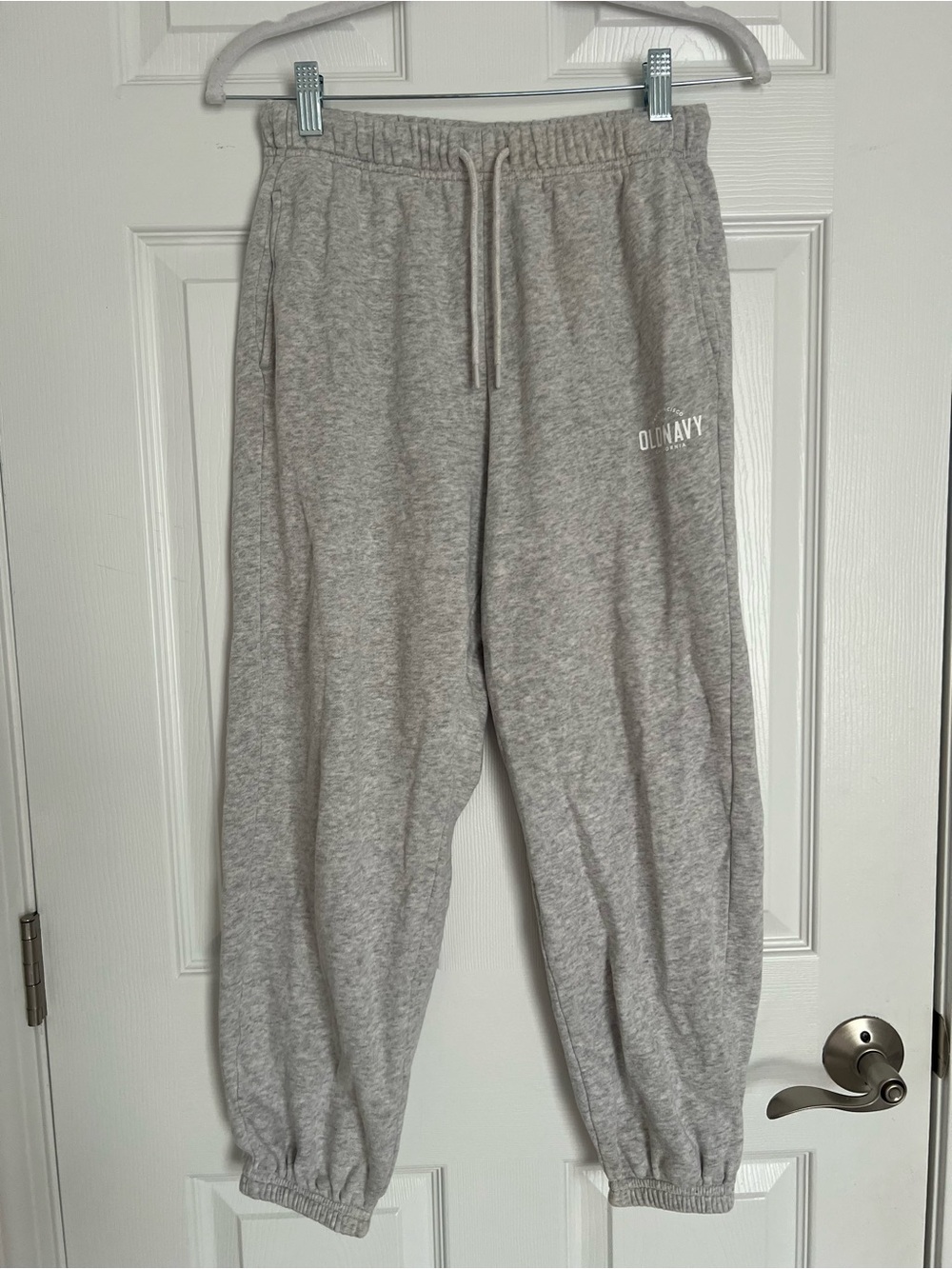 Old Navy Light Gray Men's Jogger Sweatpants